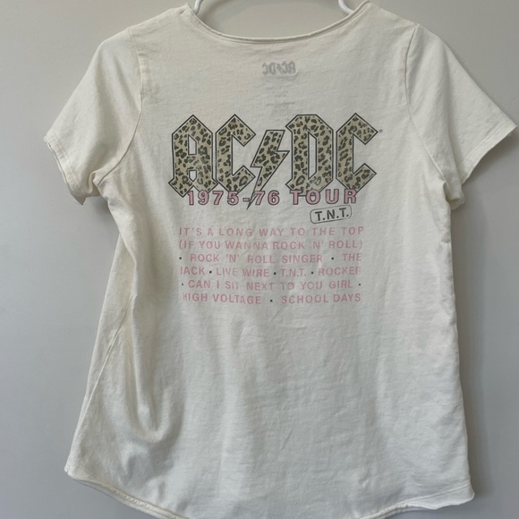 CHEETAH PRINT ACDC TEE - Picture 4 of 7